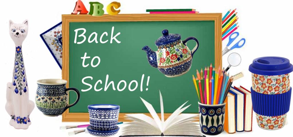 Back to School Ready With Polish Pottery Ceramic Mugs and Much More