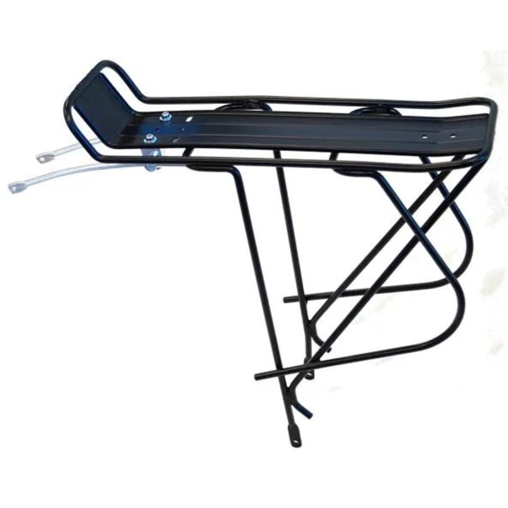 CARRIER - Rear Pannier Rack, 8mm Tubing, For 700C Non Disc, Fixed Stay Length, All Fittings Supplied