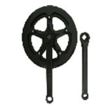 C/Wheel set Steel BLACK 3/32 40T 170mm
