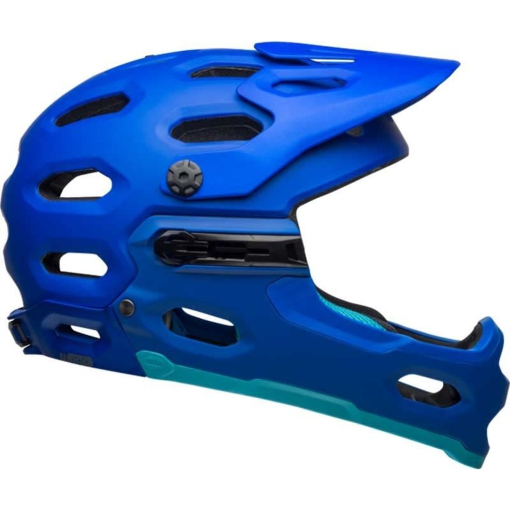 Bell Super 3R Large Helmet Blue/Bright