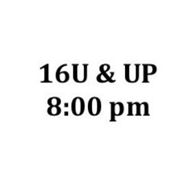 10/27/25-16U/18U Only Fielding - 8:00 pm