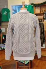 blasket honeycomb stitch aran sweater