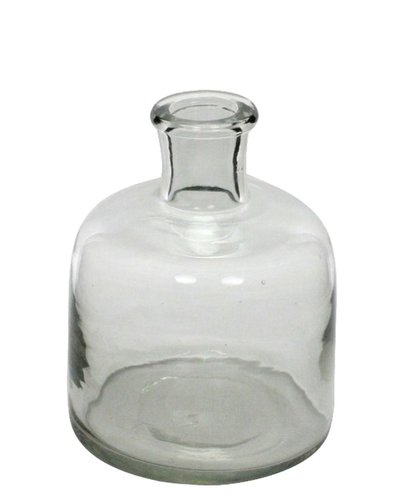 HomArt Milton Glass Bottle - Sm Clear 