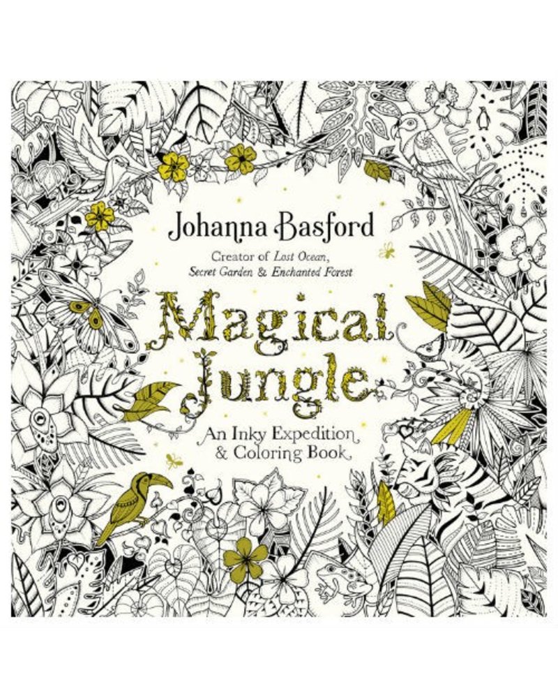 970 Magical Jungle Coloring Book Best HD