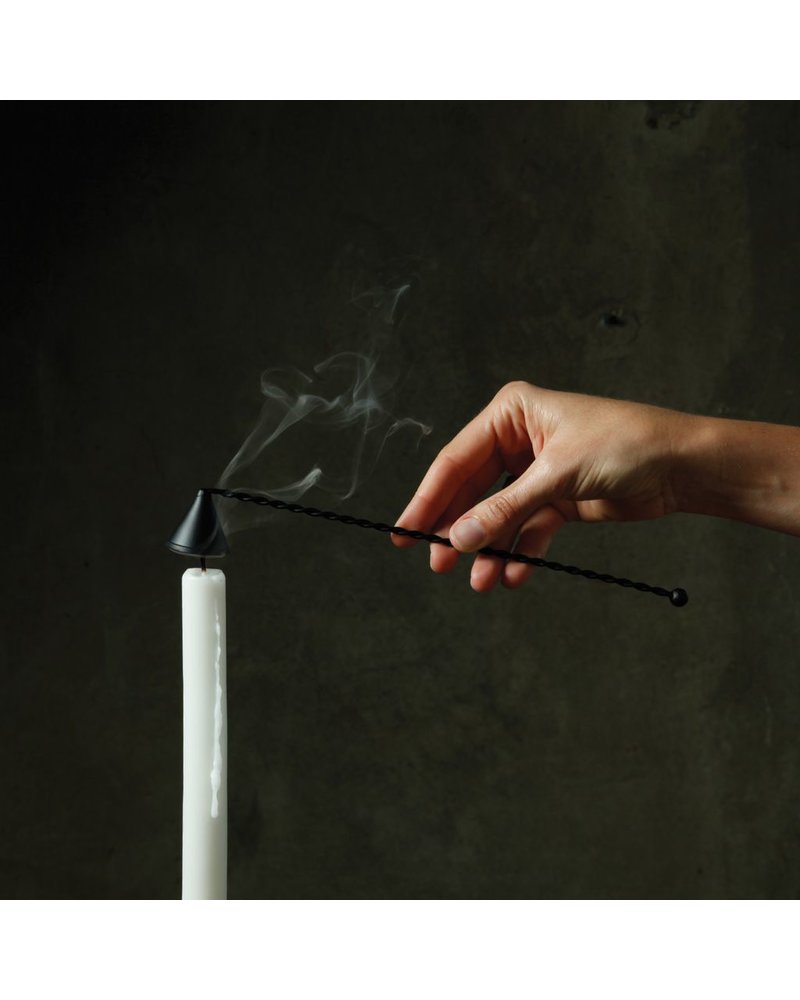 HomArt Candle Snuffer Metal Black Set of 2 AREOhome