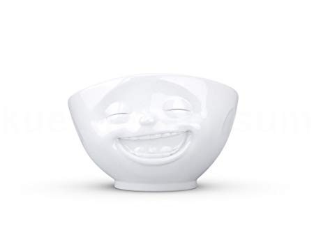 Europe Bowl "Laughing" white