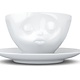 Europe Coffee cup "Kissing" white