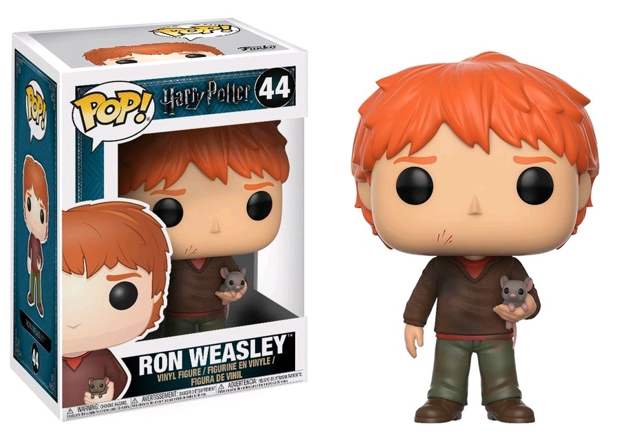 Australia Harry Potter - Ron w/Scabbers Pop!