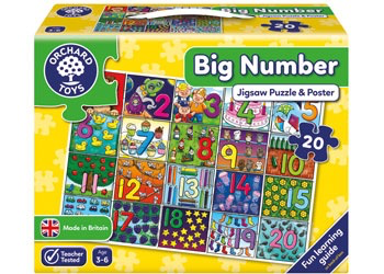 Australia Orchard Jigsaw  - Big Number Puzzle & Poster 2
