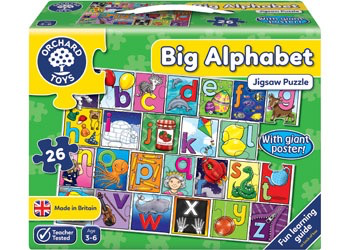 Australia Orchard Jigsaw  - Big Alphabet Puzzle & Poster