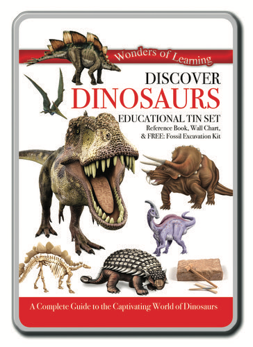 Australia Discover Dinosaurs Tin Set