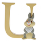 Australia “U” - Thumper Disney Letter