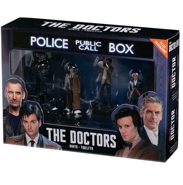Australia Dr Who - Doctors 9-12 Regeneration 1:21 Set