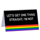 Australia DESK SIGN LARGE: STRAIGHT (PRIDE)