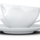 Europe Coffee cup 'Tasty" white