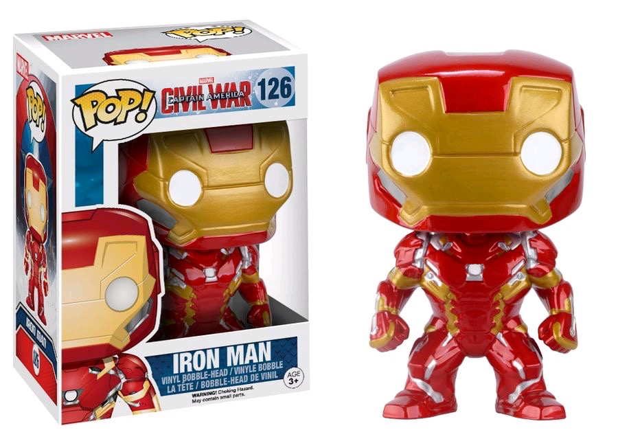 Australia Captain America 3 - Iron Man Pop!