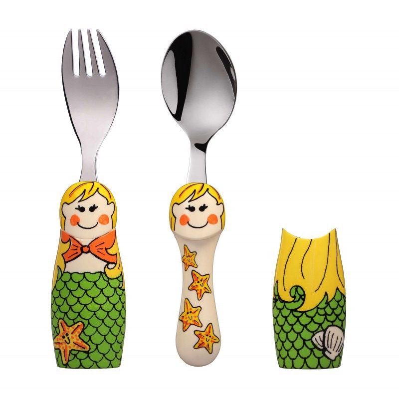 Europe EAT4FUN Duo Mermaid Cutlery Gift Set