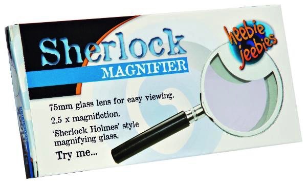 Australia SHERLOCK MAGNIFIER METAL 75MM