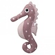 Australia Knitted Toy Seahorse Pink Cotton