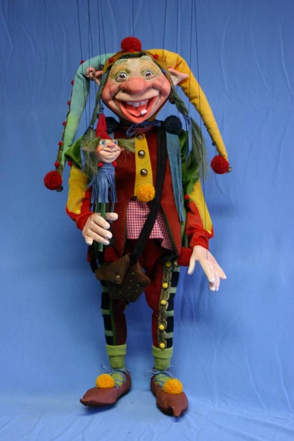 Europe Troll Marionette, made in Germany