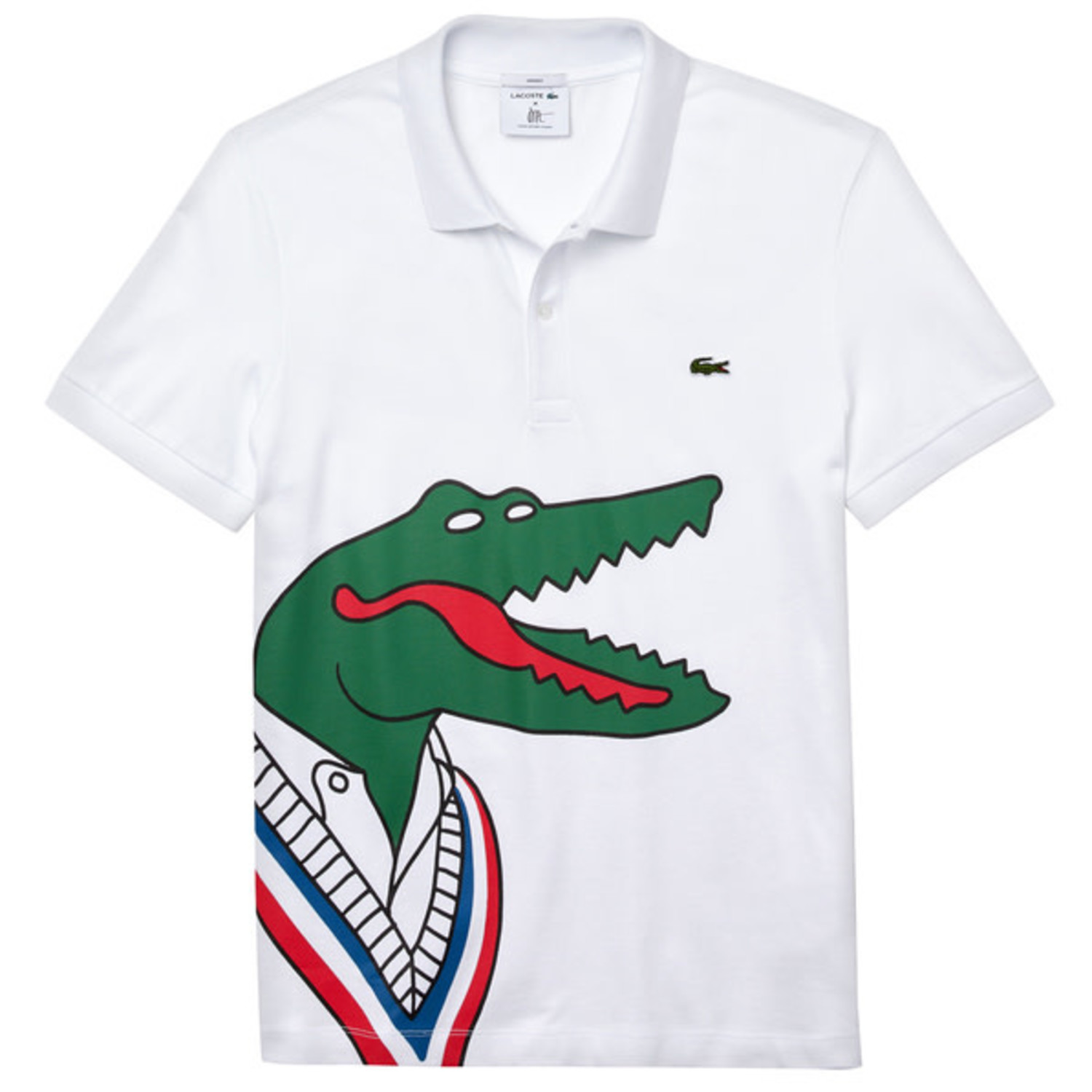 pull lacoste gros logo