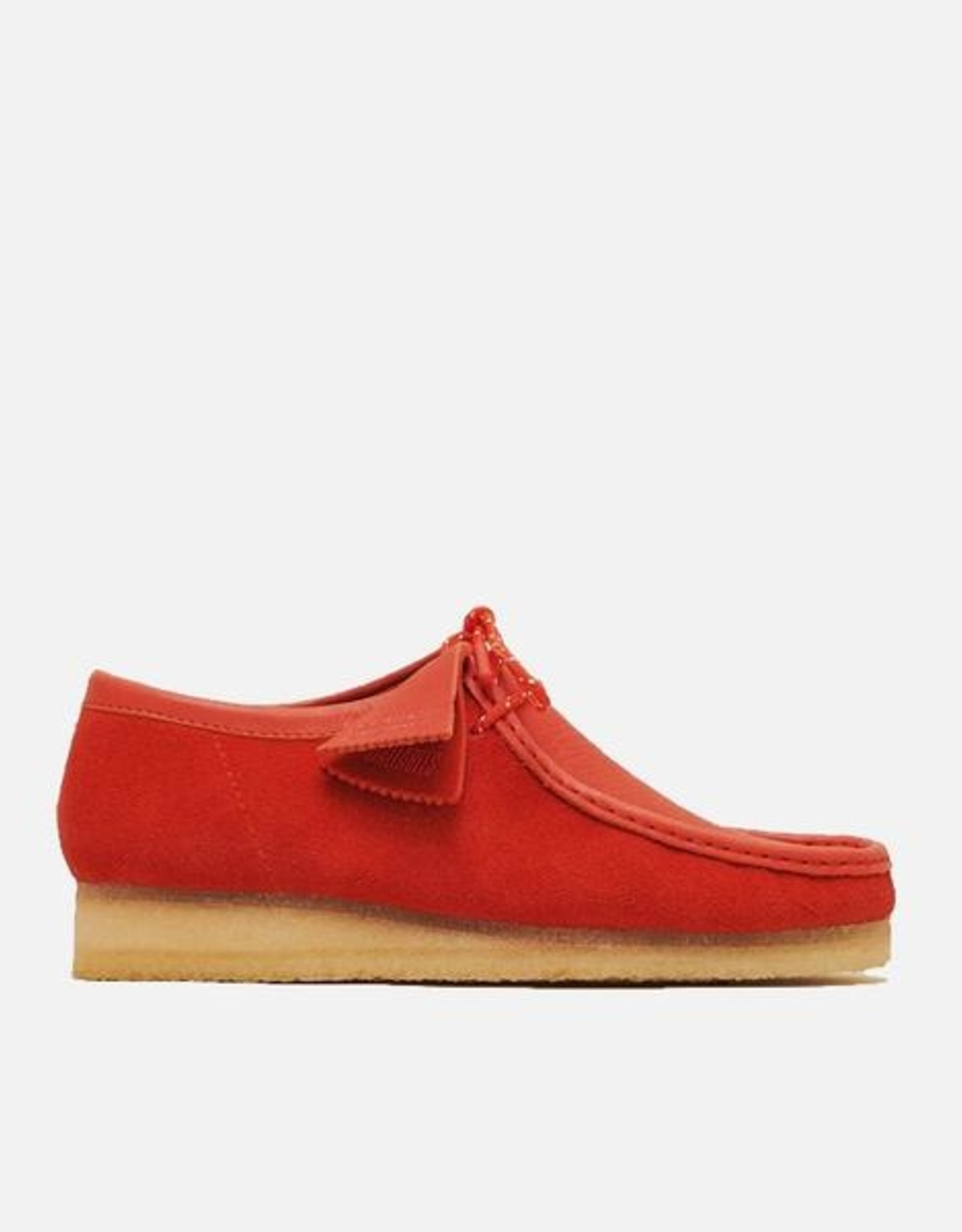 red suede clarks shoes