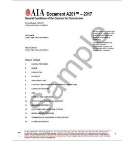 A201- 2017 General Conditions of the Contract for Construction