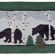 3 Bears In Birch Woods