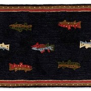 River Fish Rug