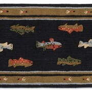 River Fish Rug