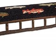 Bench-River Fish (Black)