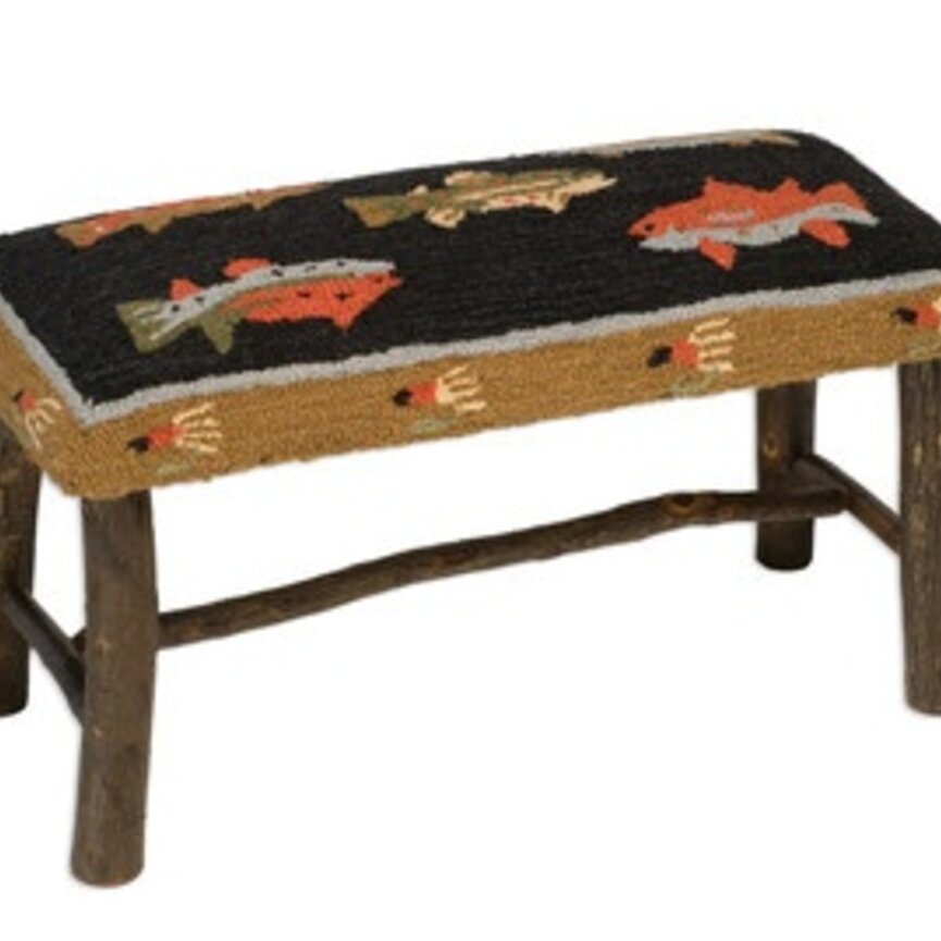Bench-River Fish (Black)