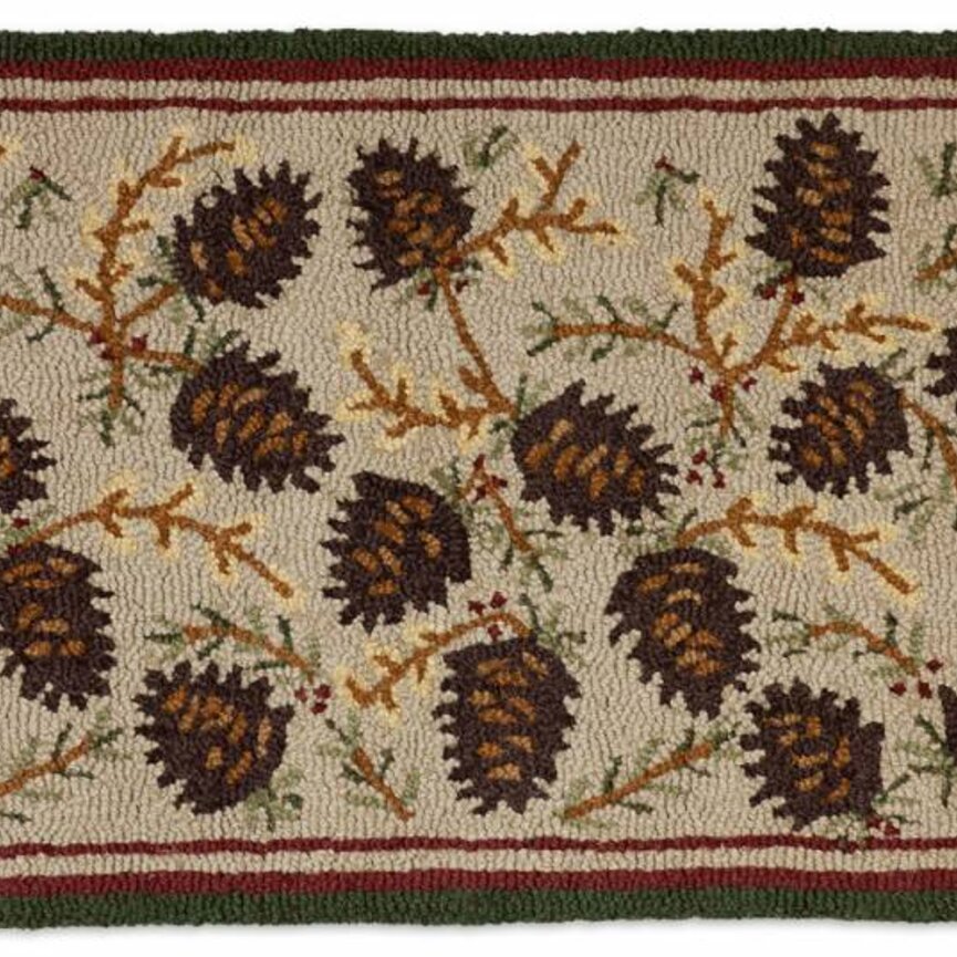 Northwoods Cones Rug
