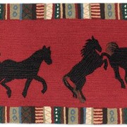 Cinnamon Horses Rug