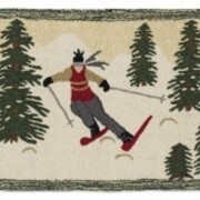 Last Ski Run Rug-2 x 3