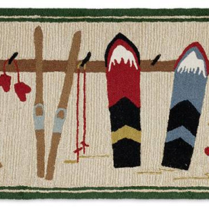 Ski Rack Rug