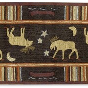 Night Moose Rug