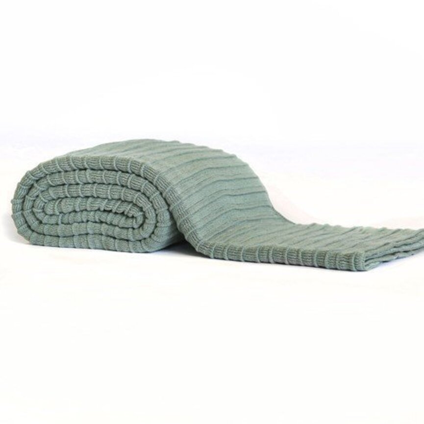 Daniel Stuart Pleat Knit Blankets