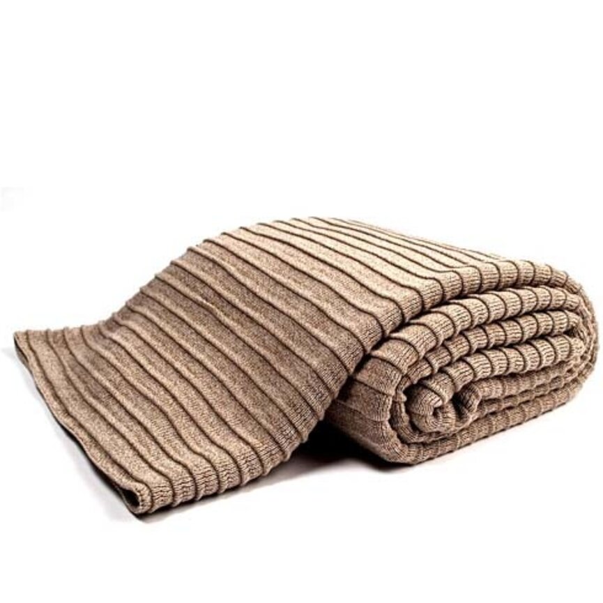 Daniel Stuart Pleat Knit Blankets