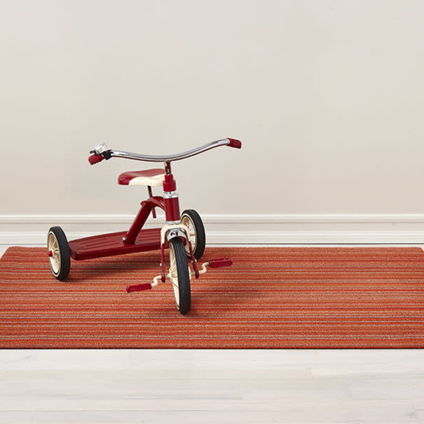 Chilewich Skinny Stripe Shag Rug