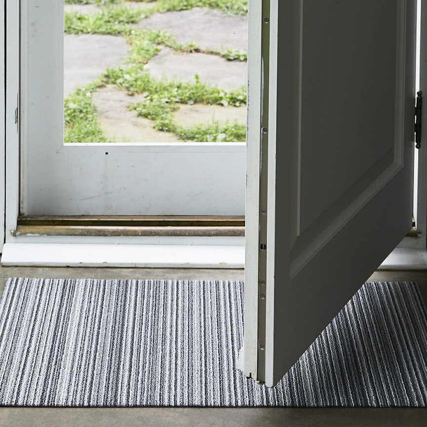 Chilewich Skinny Stripe Shag Rug