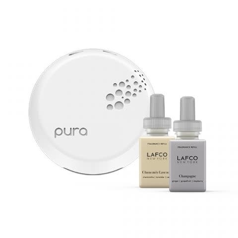 Lafco New York Pura Smart Diffuser-w/Chamomile Lavendar & Champagne scents
