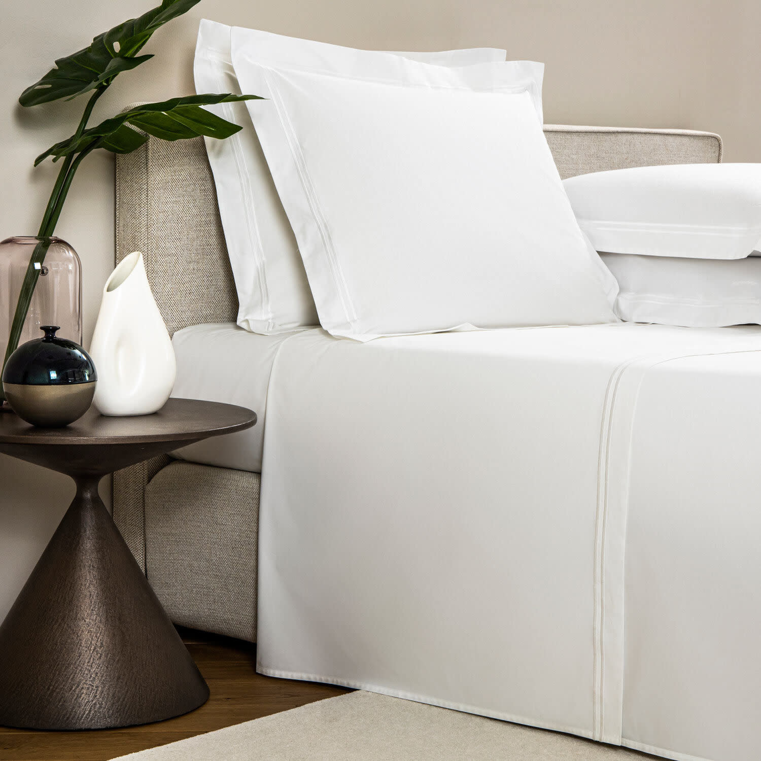 FRETTE　フレッテ　アッパーシーツ　240×290cm　綿100%　白 Waffle Bathrobe | Frette