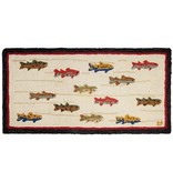 Chandler 4 Corners Summer Trout Rug- 2 x 4