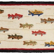 Summer Trout Rug- 2 x 4