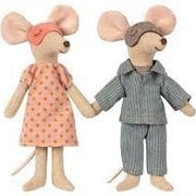 Mum & Dad mice in Cigarbox