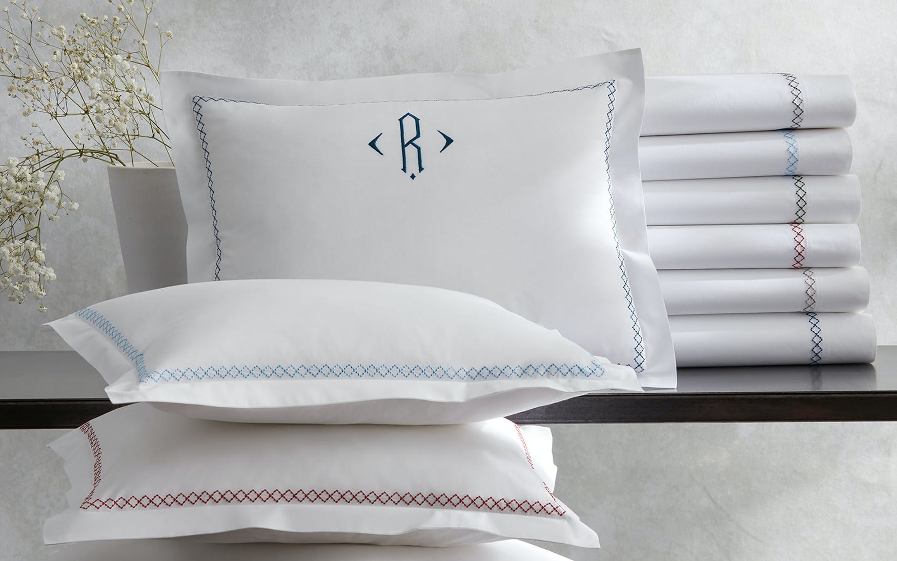 Matouk Hatch Bedding Linen Alley