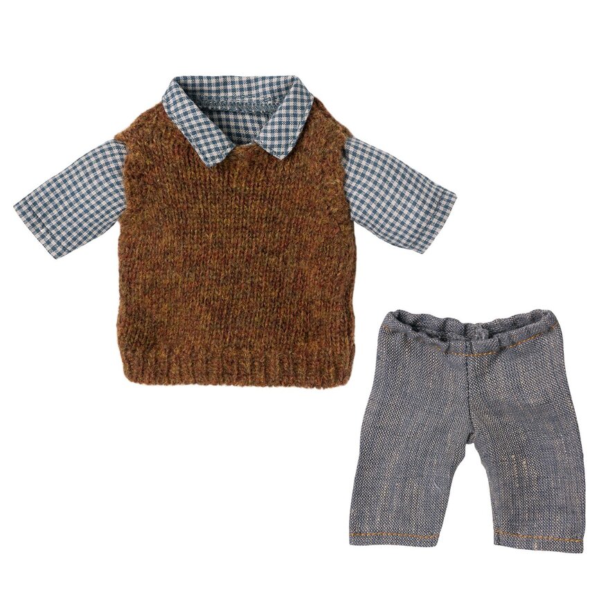 Teddy Dad-Shirt, Slipover and Pants