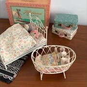 Cradle w. Sleeping Bag, MY-Rose *retired*