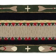 Longboat Rug Green 30" x 8'